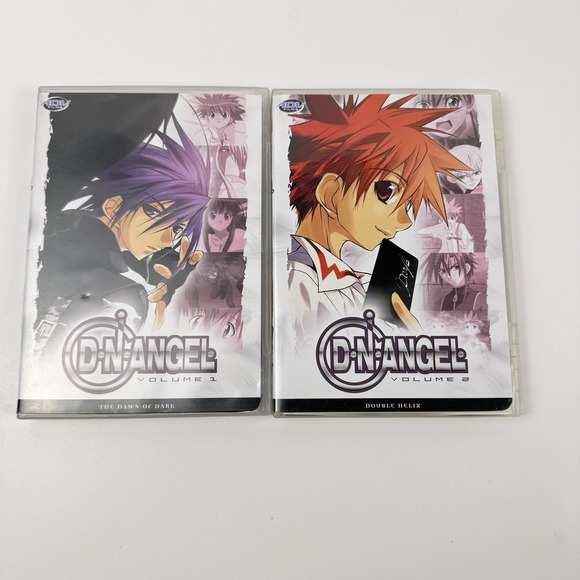 Other - D.N.Angel (DN Angel) Volumes 1 + 2 DVD Dawn Of Dark / Double Helix ADV Films